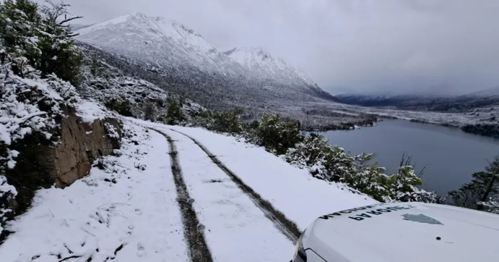 Precauciones en los caminos del Parque Nacional por acumulación de nieve