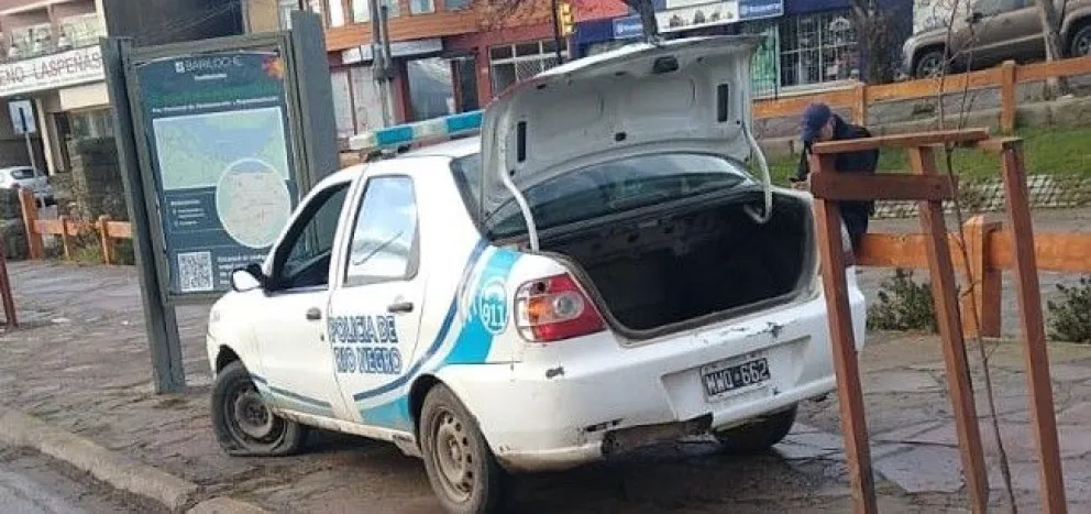 Exponen por redes sociales el estado de las unidades policiales en Bariloche 