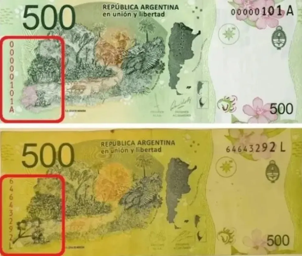 Pagan hasta $230.000 por un billete de $500: cómo identificarlo 