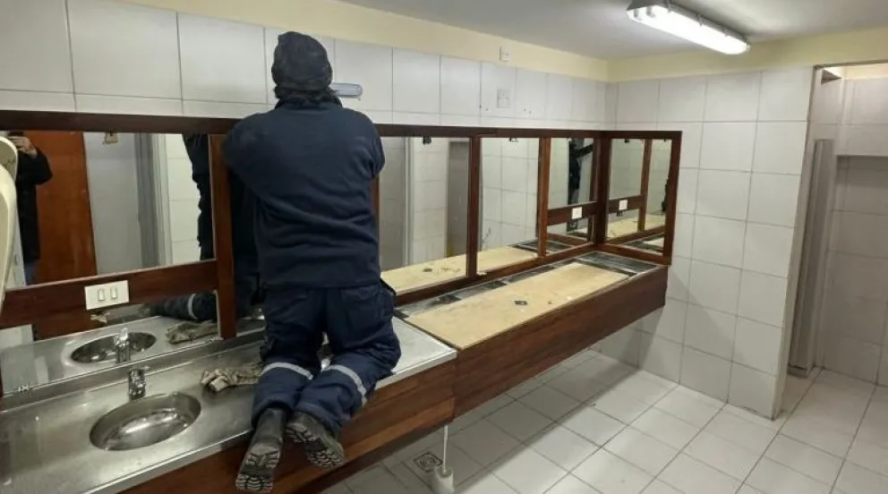 Continúan los trabajos de mejora de la Terminal de Ómnibus
