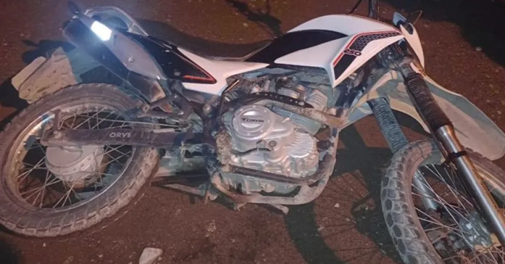 Secuestraron una moto que había sido sustraída en el centro de Bariloche  