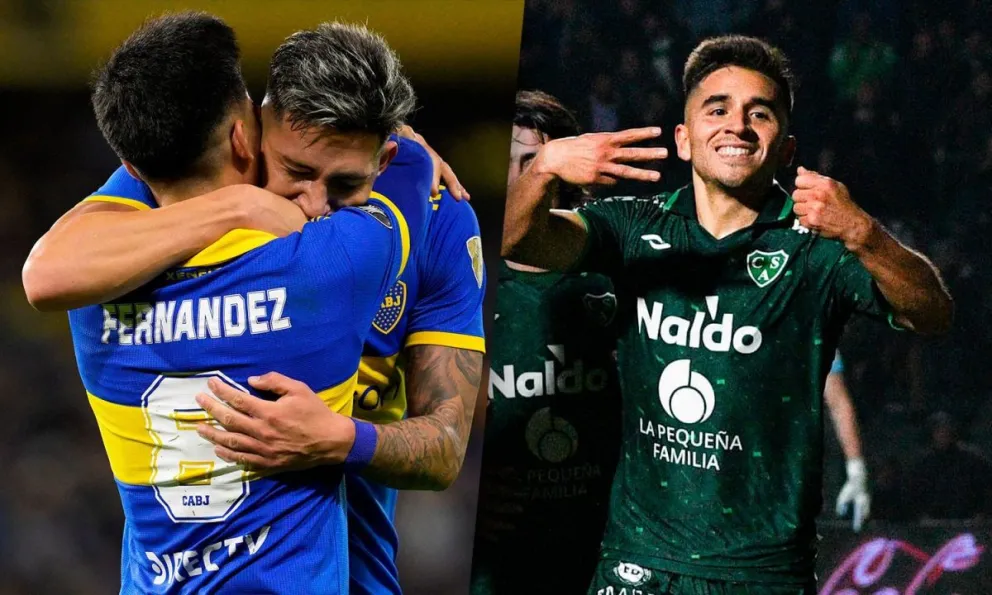 Boca recibe a Sarmiento: horario, dónde verlo en vivo y formaciones 