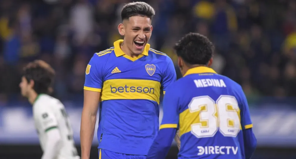 Con Medina como figura, Boca venció a Sarmiento en La Bombonera
