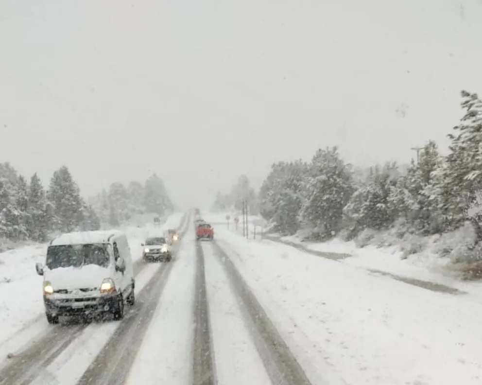 Vialidad Nacional solicita extremar precaución a la altura del Cañadón de la Mosca