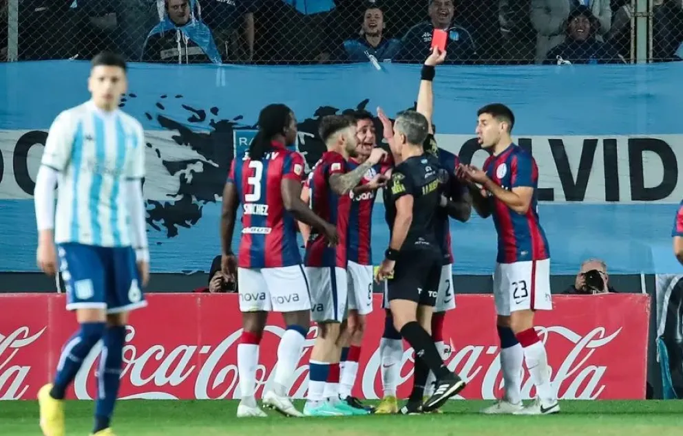 Se festeja en Núñez: San Lorenzo no pudo con Racing y el Millonario puede dar la vuelta en el Nuevo Gasómetro