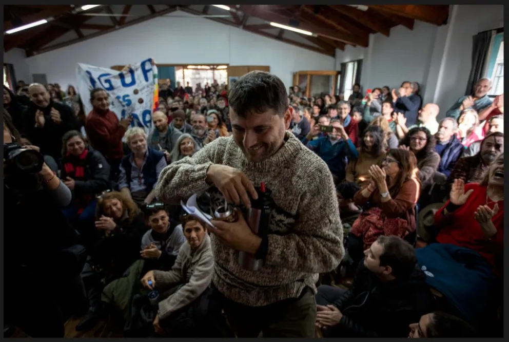 Grabois en Bariloche: "Massa será el candidato del poder pero nunca el de la militancia” 