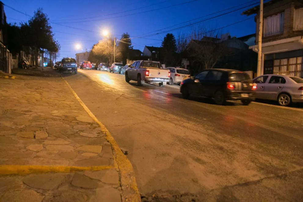 Las heladas y pérdidas de agua complicaron el tránsito durante la madrugada