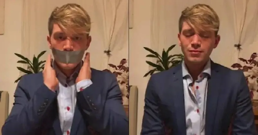 El profundo dolor de Lucas Benvenuto al ver a Jey Mammón en los Martín Fierro