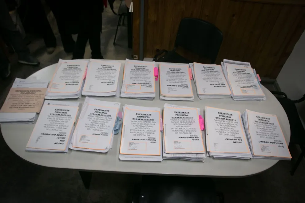 Cerraron las inscripciones en la Junta Electoral Municipal