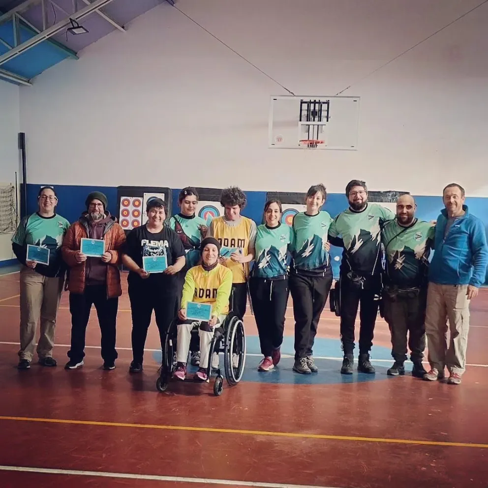 El Municipal 4 recibió al tiro con arco adaptado 