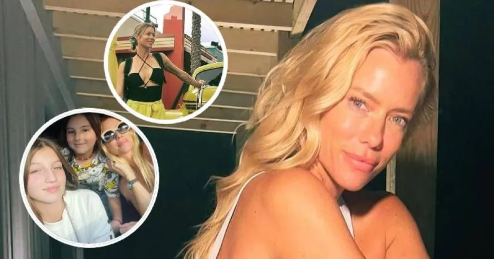 Las fotos de las vacaciones de Nicole Neumann, sin Indiana Cubero, por Disney