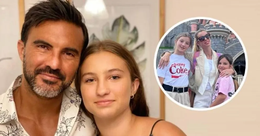 Así son las vacaciones de Indiana junto a Fabián Cubero, mientras Nicole Neumann está en Disney