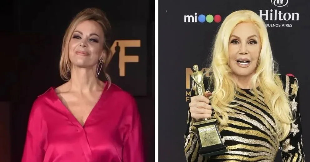 Los mejores memes que dejó el encuentro de Caramelito Carrizo y Susana Giménez en los Martín Fierro