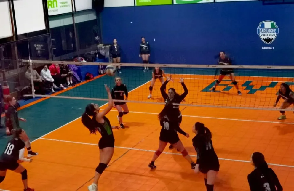 Se definen las campeonas de la Liga de Vóley de Bariloche