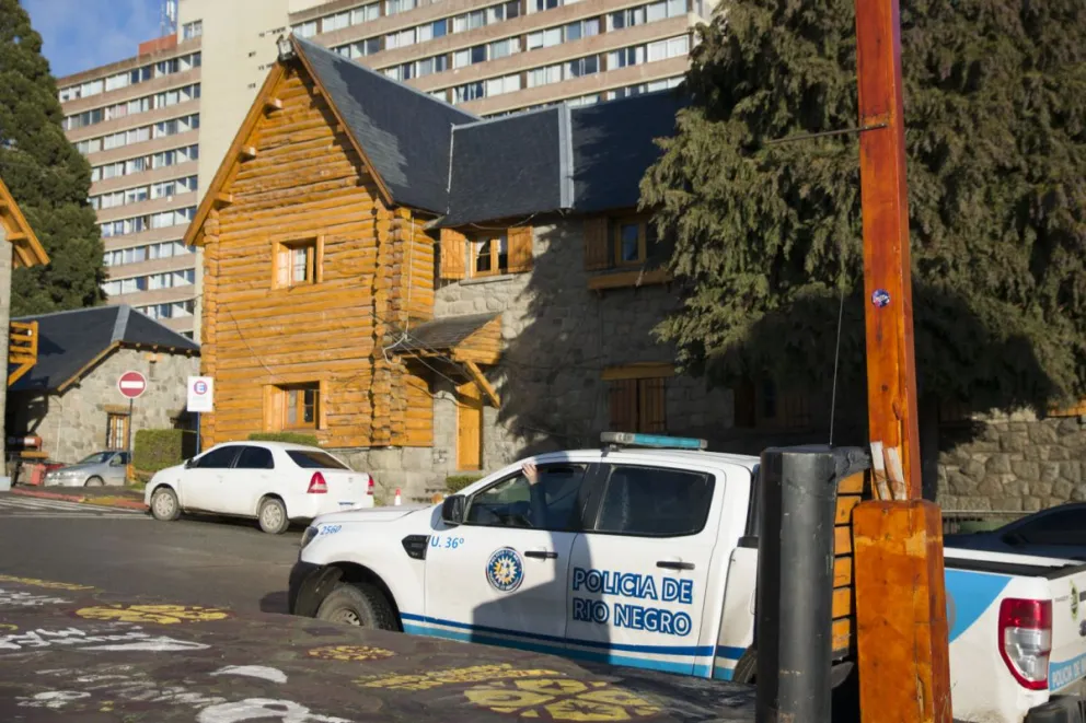 El hecho ocurrió en pleno centro de Bariloche.