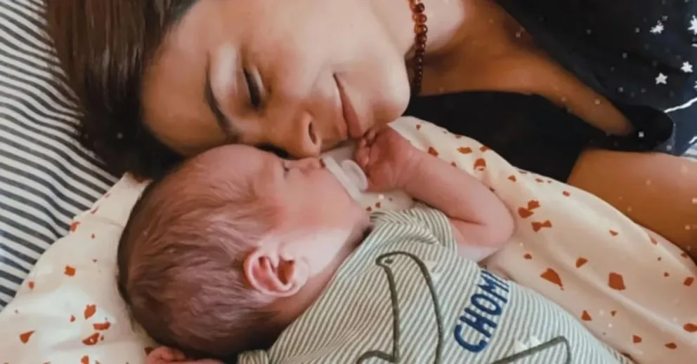 Agustina Cherri mostró el video más tierno de su hijo