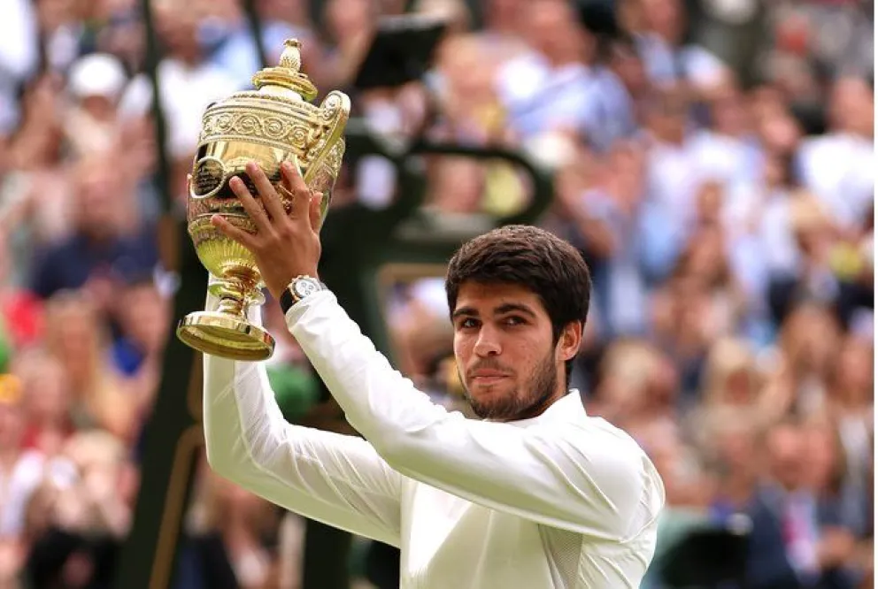 Alcaraz venció a Djokovic y es el nuevo rey de Wimbledon