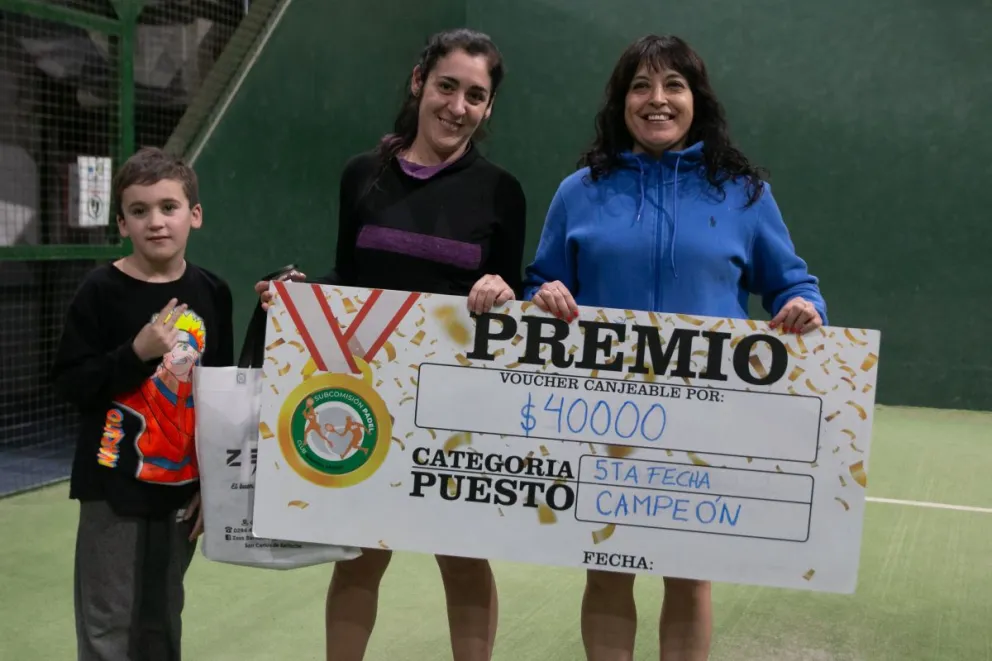 El pádel femenino tuvo su gran fin de semana