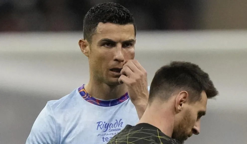 Cristiano Ronaldo y un palazo para Messi: "La liga de Arabia es mejor que la MLS"