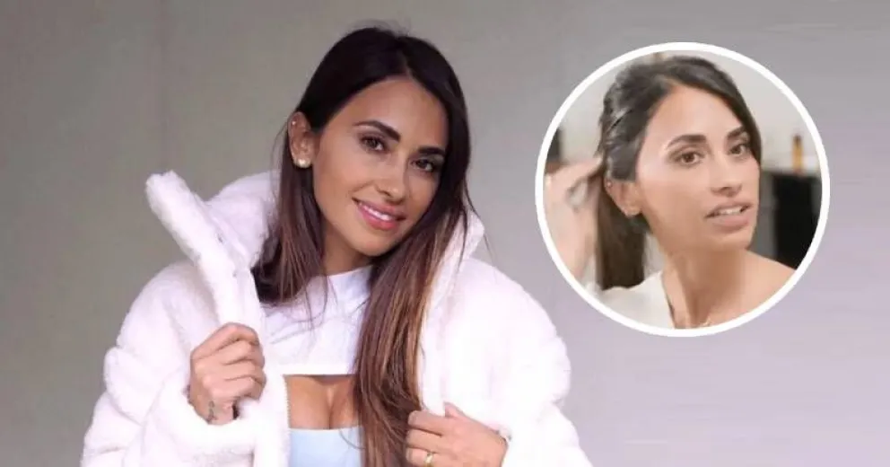 El video viral de Antonela Roccuzzo hablando en inglés y dando consejos de belleza