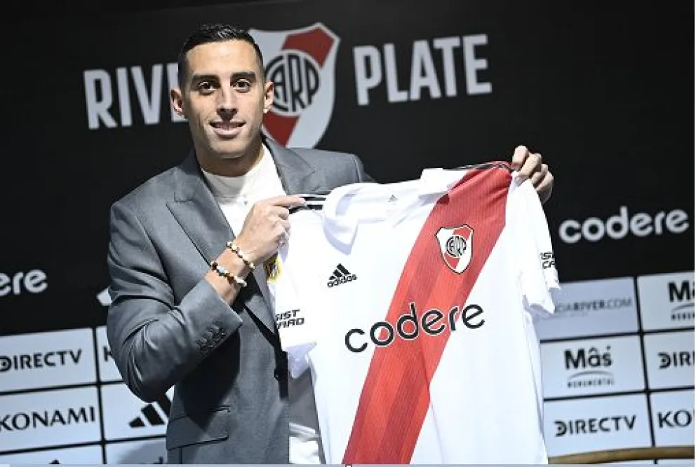 Funes Mori volvió a casa: fue presentado en River