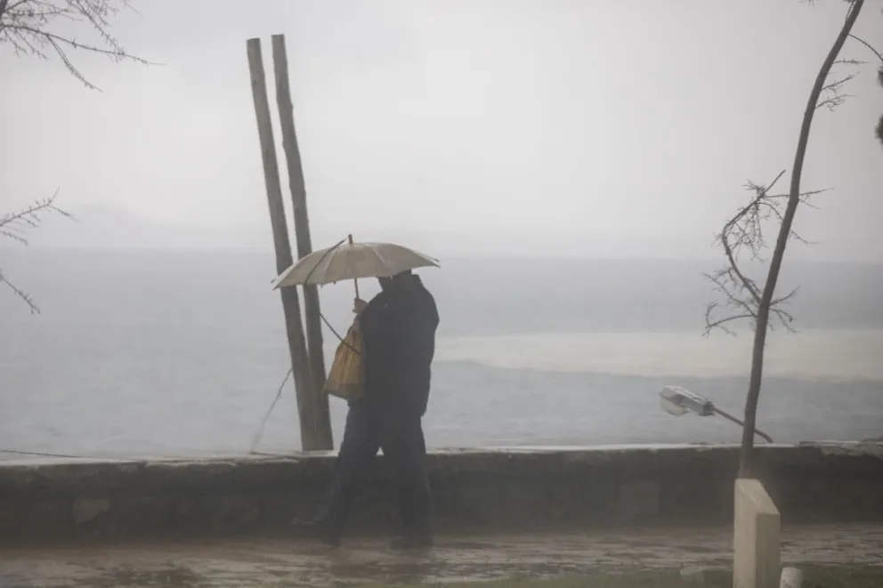 La lluvia no dio tregua en este jueves del Día del Amigo