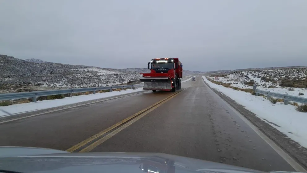 Sin nieve en Ruta 40 Sur y piden extremar precaución en tramos de ripio de la RN23