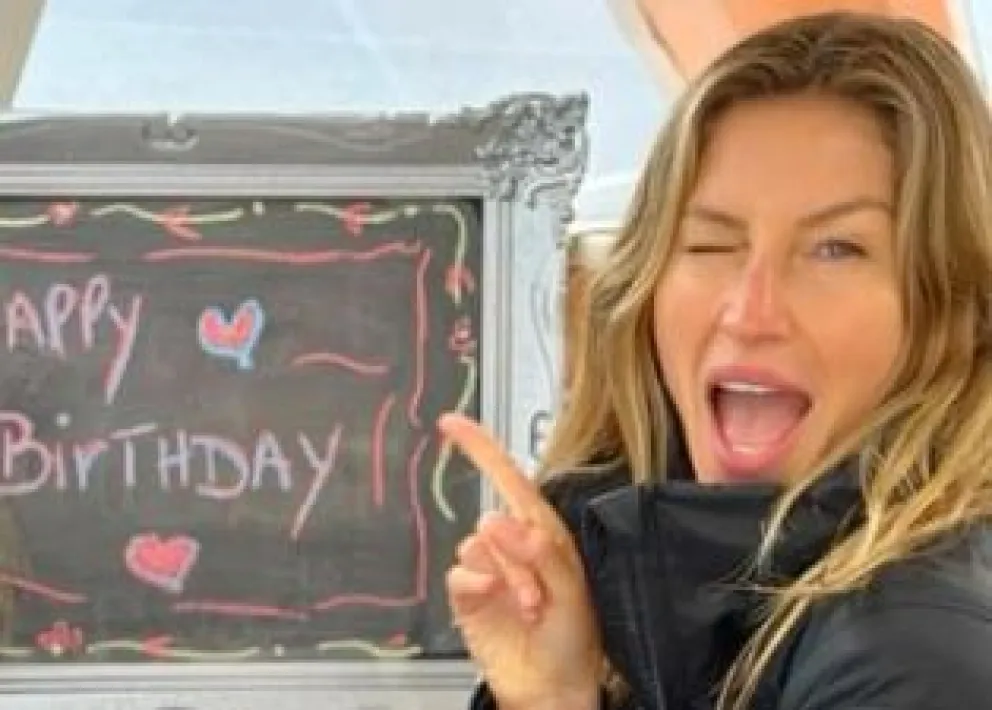 La supermodelo Gisele Bündchen celebró sus 43 años en Bariloche