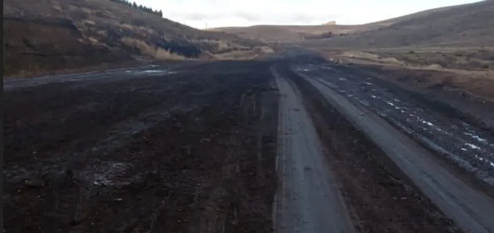Mantienen restringido el tránsito entre la Ruta Provincial 6 y Ruta 23