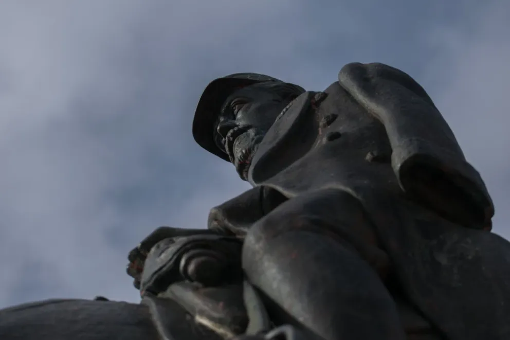¿Qué se dijo del monumento a Roca en la muestra fotográfica por el cumpleaños del Centro Cívico?
