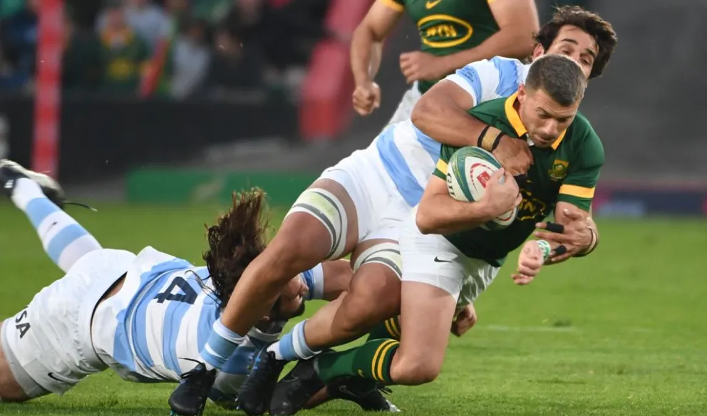 Los Pumas no estuvieron precisos y perdieron por uno ante Sudáfrica