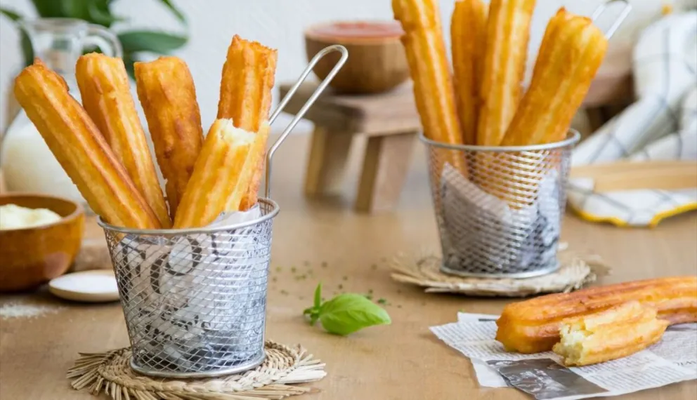 Cómo hacer churros de papa: un snack original que te va a encantar