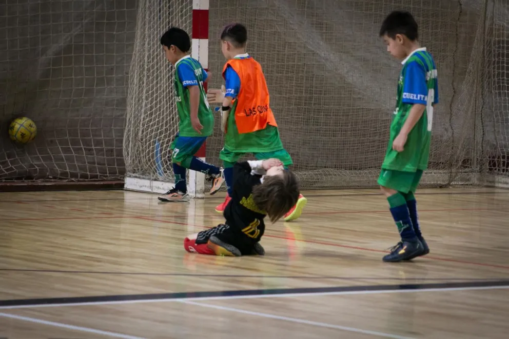 Brillante cierre del fútbol infantil barrial