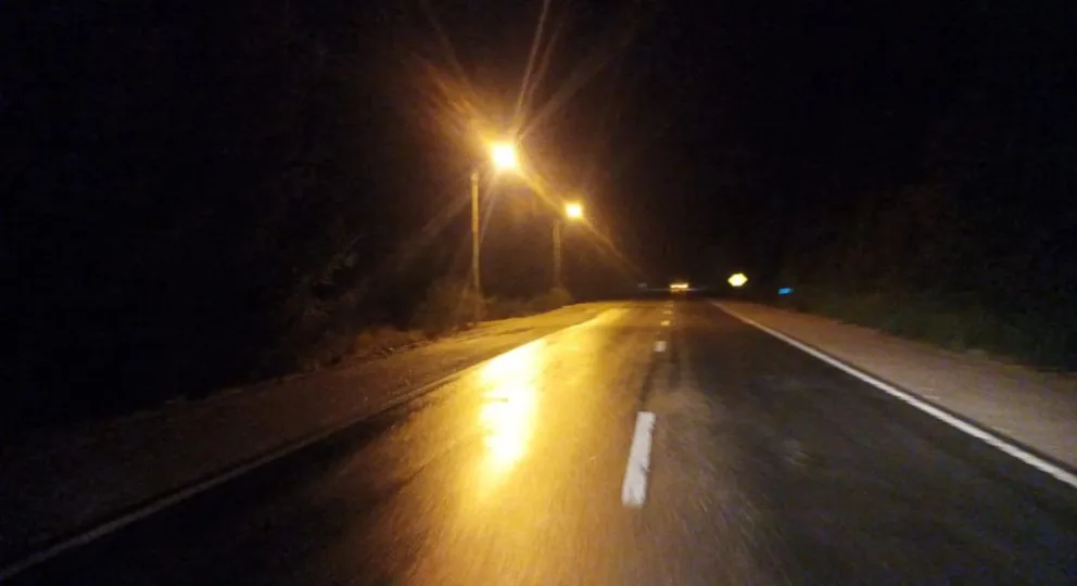 Continúa la recomendación de no transitar en horarios nocturnos en las rutas 40, 40 Sur y 23