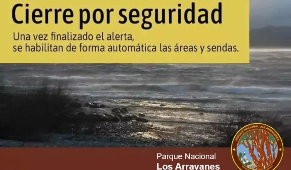Alerta por vientos fuertes y lluvias provoca el cierre de la Península Quetrihué 