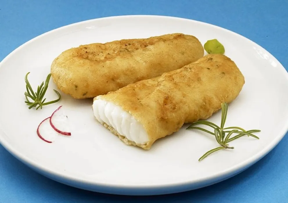 Bacalao rebozado frito, una delicia crujiente y sabrosa