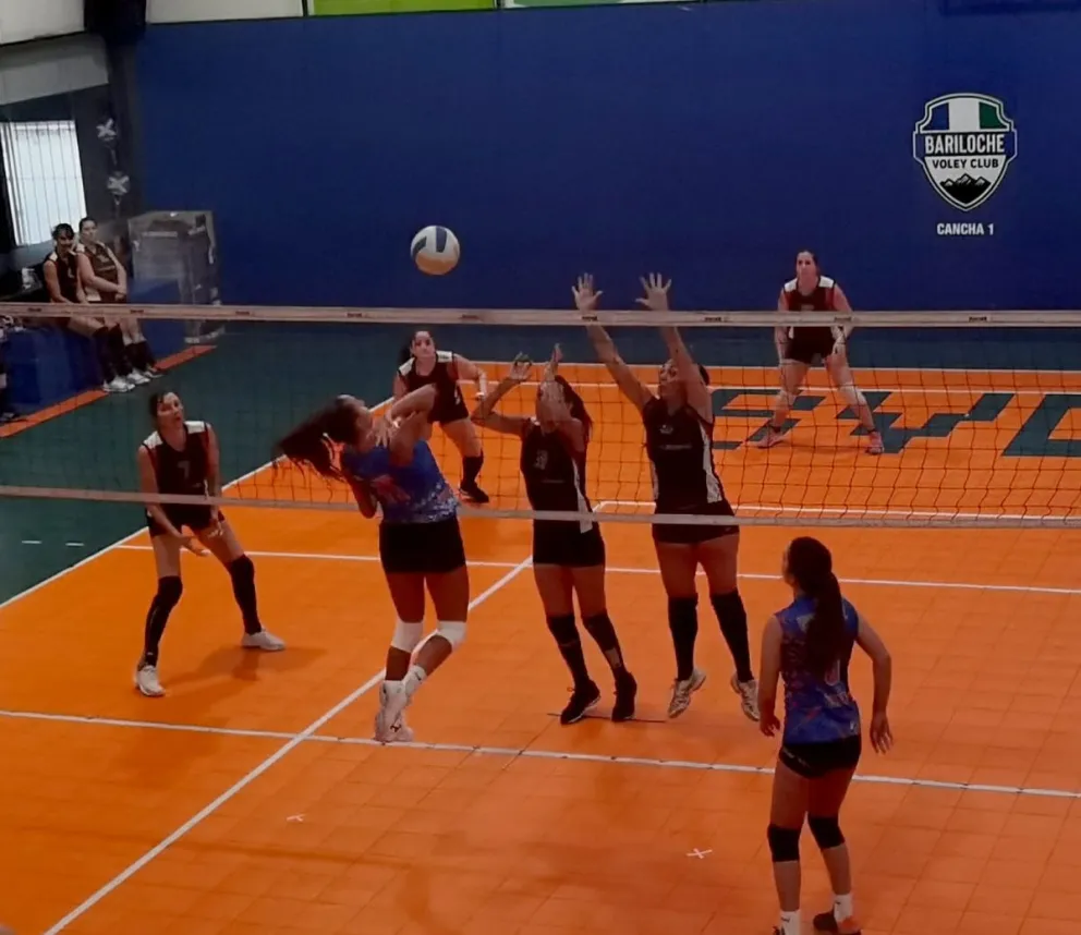 El vóley empezó con todo en Bariloche 