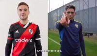 River y Boca contra la violencia: Agustín Palavecino, Luis Vázquez y Marcos Rojo protagonizaron un video de disculpas