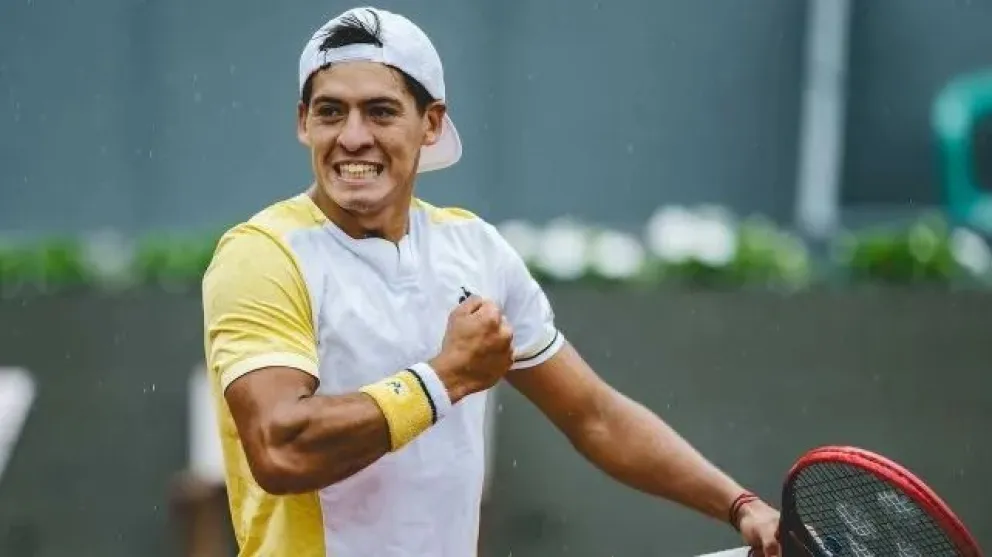 Sebastián Báez clasificó a la final del ATP 250 de Kitzbühel