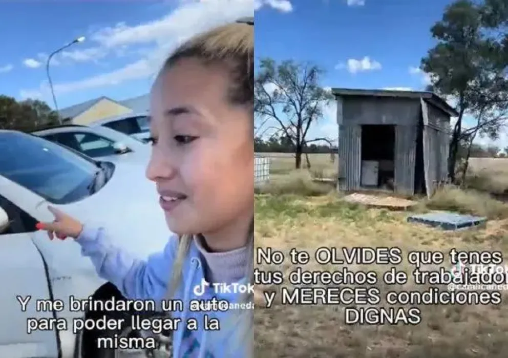 Una joven se fue de Argentina a Australia y cuando vio el trabajo que tenía que hacer renunció ese mismo día  