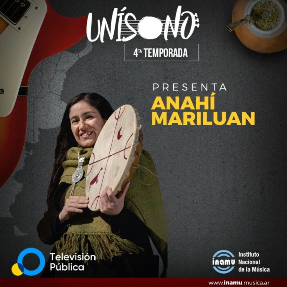 Una artista de Bariloche será la presentadora de “Unísono”