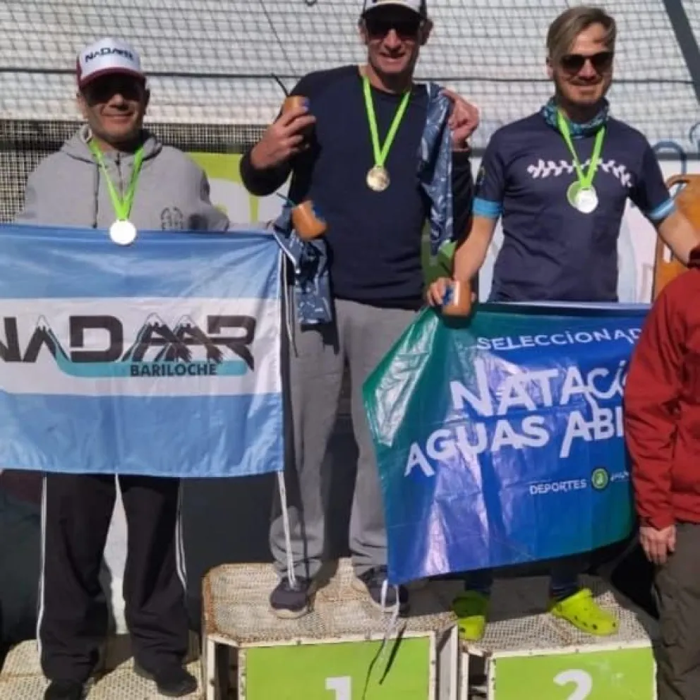 Con presencia barilochense, se vivió el campeonato de aguas frías en Viedma