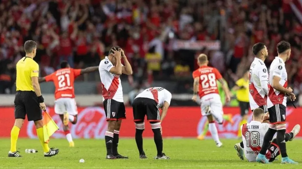 River de Porto Triste: el Millonario eliminado en manos de Inter en una agónica serie