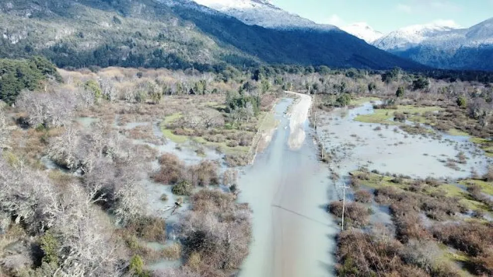 Por el estado de la ruta 83, pobladores de El Manso Inferior temen quedar aislados 