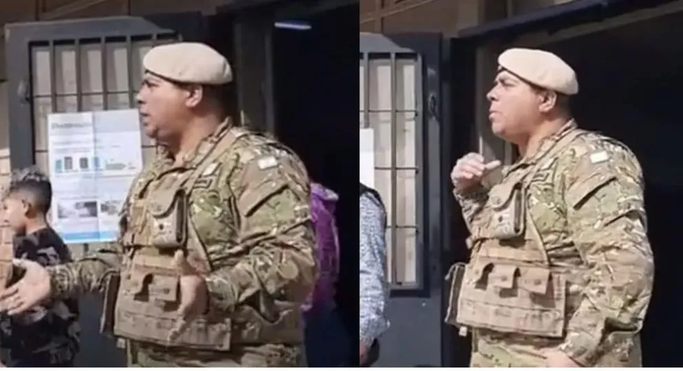 Insólito: gendarme sugirió votar en blanco durante los comicios ante la falta de boletas