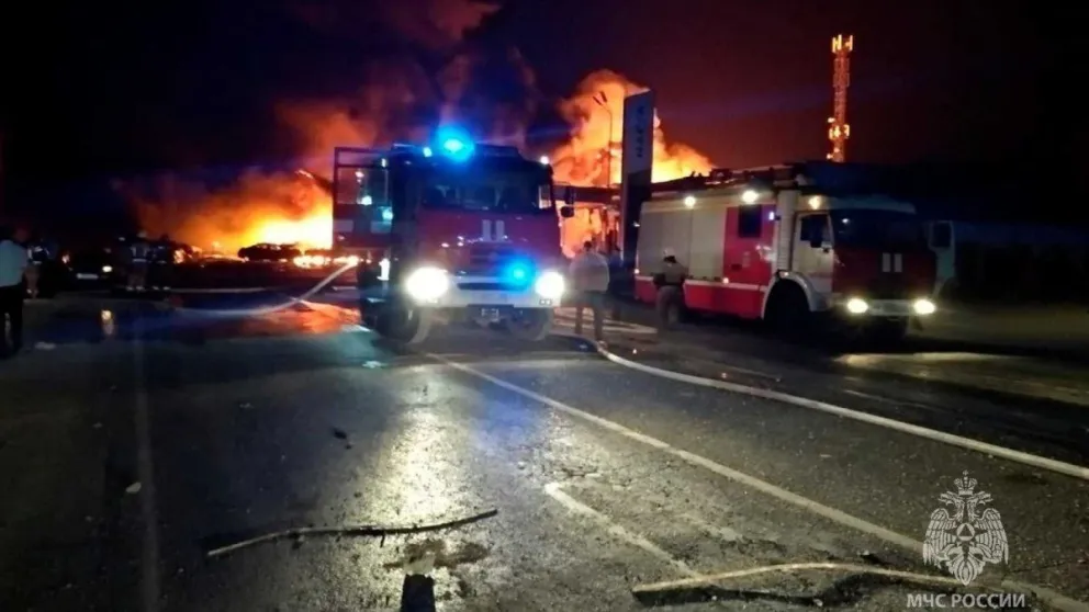 Tragedia en Rusia: la explosión de una estación de servicio deja 33 muertos