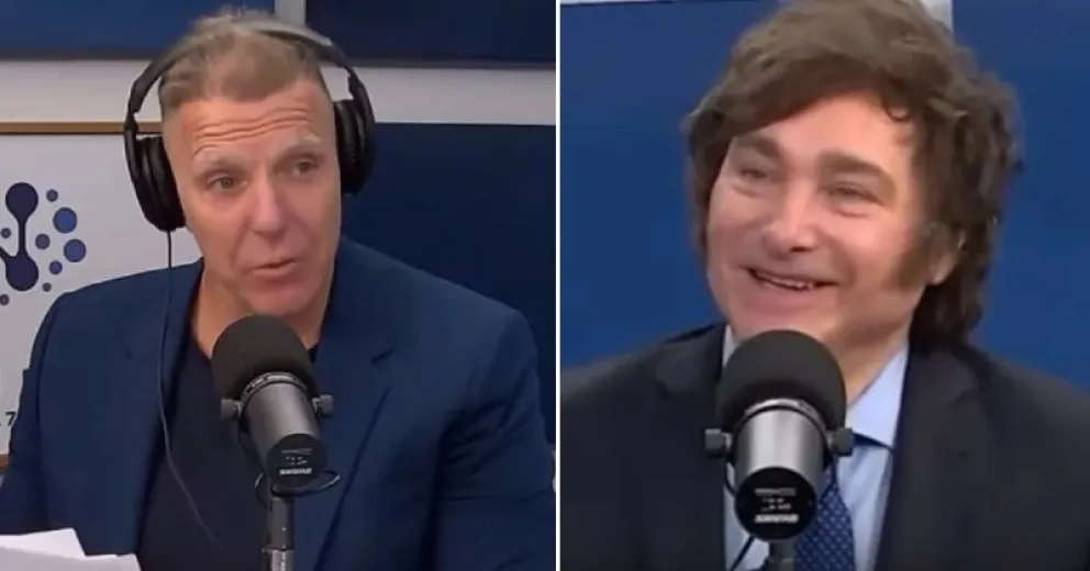 Alejandro Fantino recibió un sorprendente regalo de Milei: “Sos el padre de la criatura”