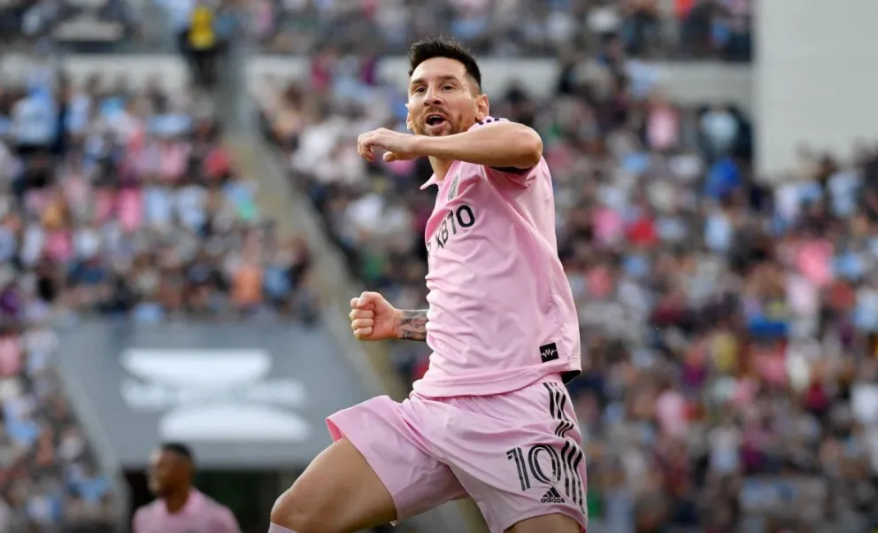 Messi nuevamente aportó en la goleada  del Inter, que se metió en la gran final