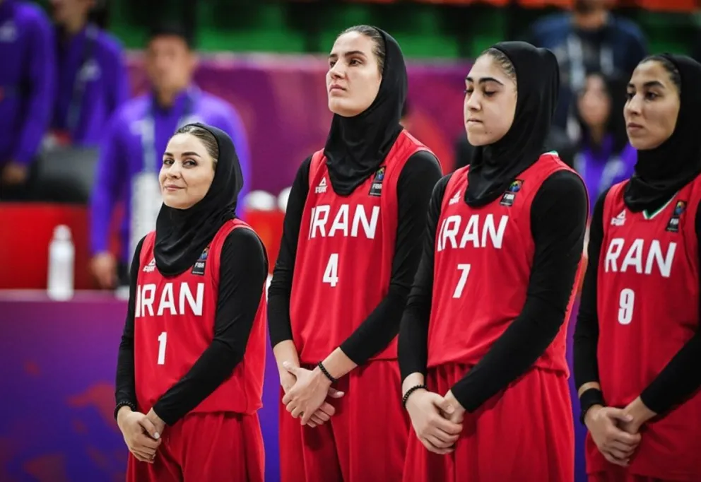 Polémica: Irán acusó a las jugadoras de básquet del equipo nacional de traidoras a la patria
