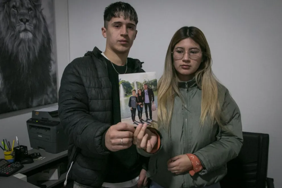 “Ahora, cuando más lo necesito, no tengo papá”